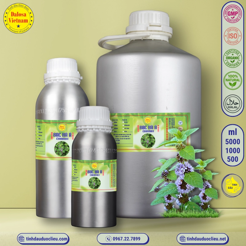 Tinh Dầu Bạc Hà Á - Cormint Essential Oil 3 tinh dau bac ha a – cormint essential oil 2