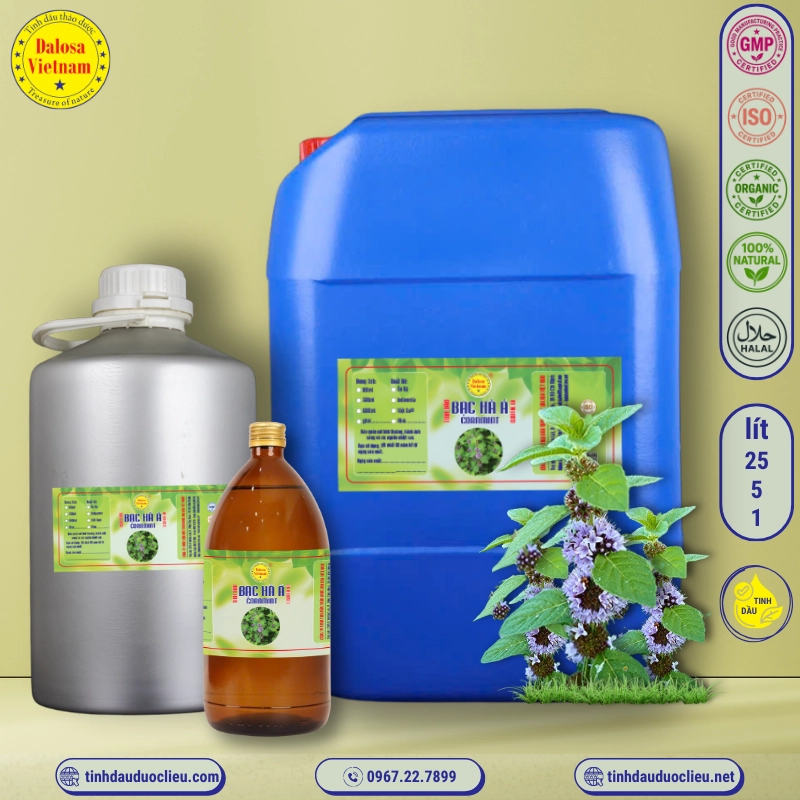 Tinh Dầu Bạc Hà Á - Cormint Essential Oil 1 tinh dau bac ha a – cormint essential oil 3
