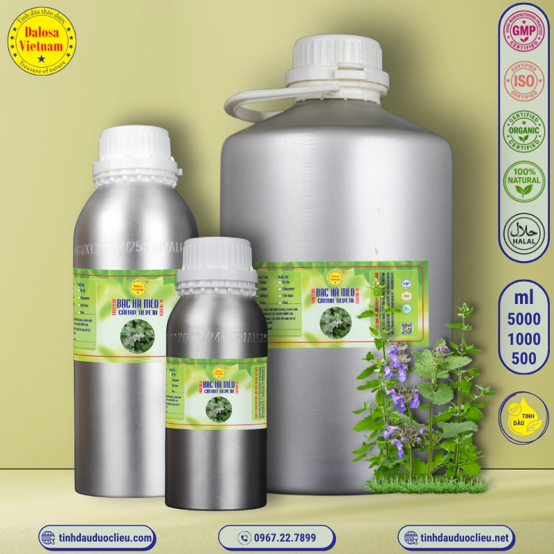 Tinh Dầu Bạc Hà Mèo - Catnip Essential Oil 3 tinh dau bac ha meo – catnip essential oil 2