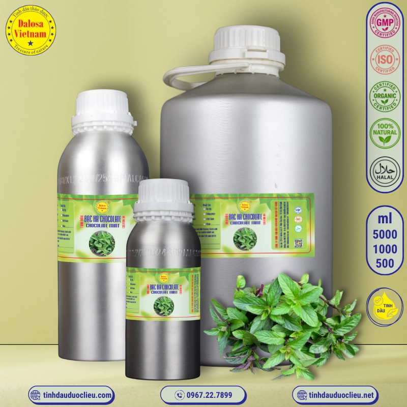 Tinh Dầu Bạc Hà Socola - Socola Mint Essential Oil 2 tinh dau bac ha socola bac ha chocolate – socola mint chocolate mint essential oil 2