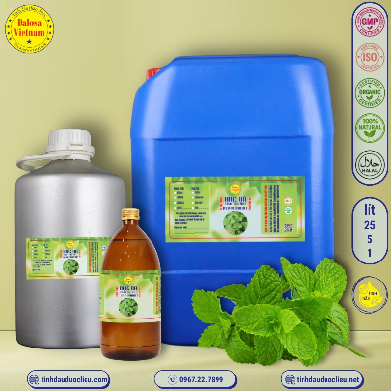 Tinh Dầu Bạc Hà - Peppermint Essential Oil 1 tinh dau bac ha – peppermint essential oil 3