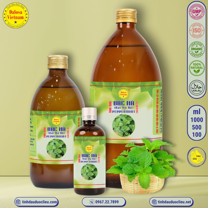 Tinh Dầu Bạc Hà - Peppermint Essential Oil 2 tinh dau bac ha – peppermint essential oil