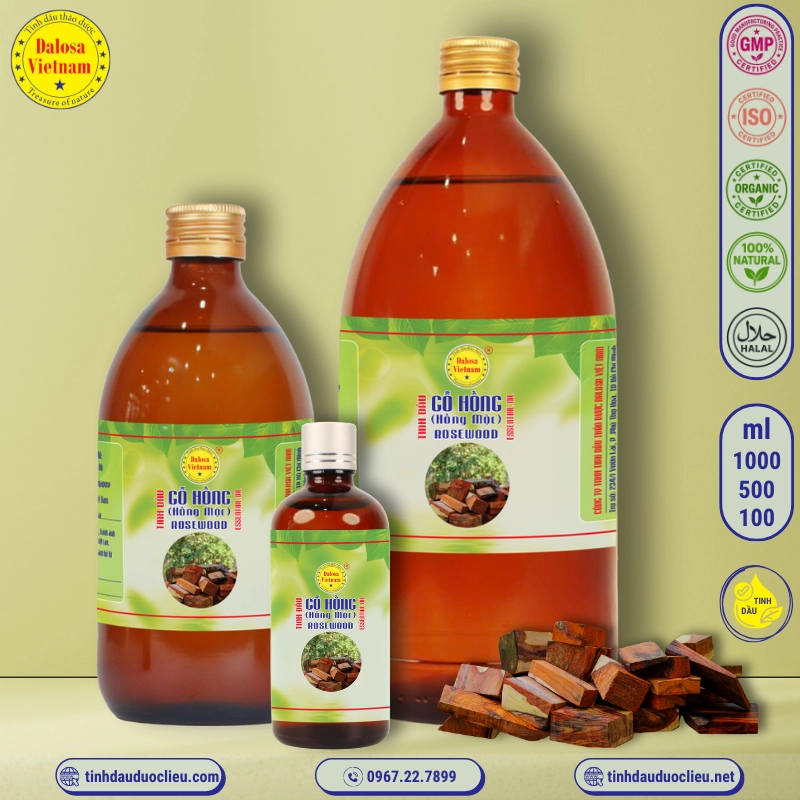 Tinh Dầu Gỗ Hồng - Rosewood Essential Oil 1 tinh dau go hong hong moc – rosewood essential oil