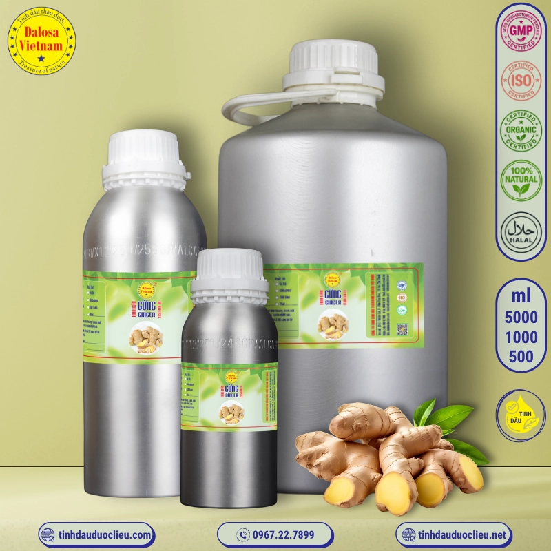 Tinh Dầu Gừng - Ginger Essential Oil 2 tinh dau gung – ginger essential oil 2