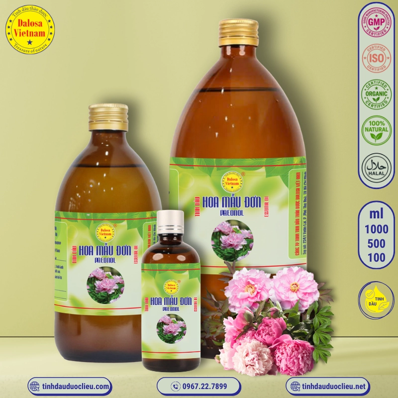 Tinh Dầu Hoa Mẫu Đơn - Paeonol Essential Oil 1 tinh dau hoa mau don paeonol paeonia suffruticosa essential oil