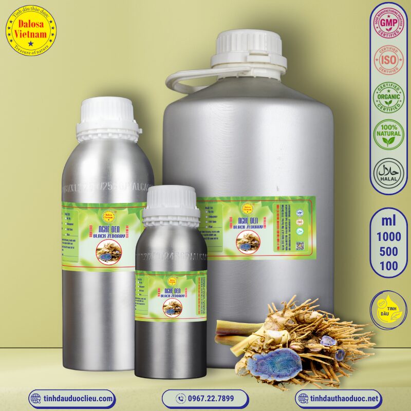 Tinh Dầu Nghệ Đen - Black Zedoary Essential Oil 2 tinh dau nghe den black zedoary essential oil 2