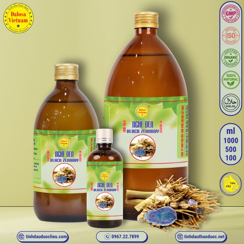 Tinh Dầu Nghệ Đen - Black Zedoary Essential Oil 1 Tinh Dầu Nghệ Đen - Black Zedoary Essential Oil