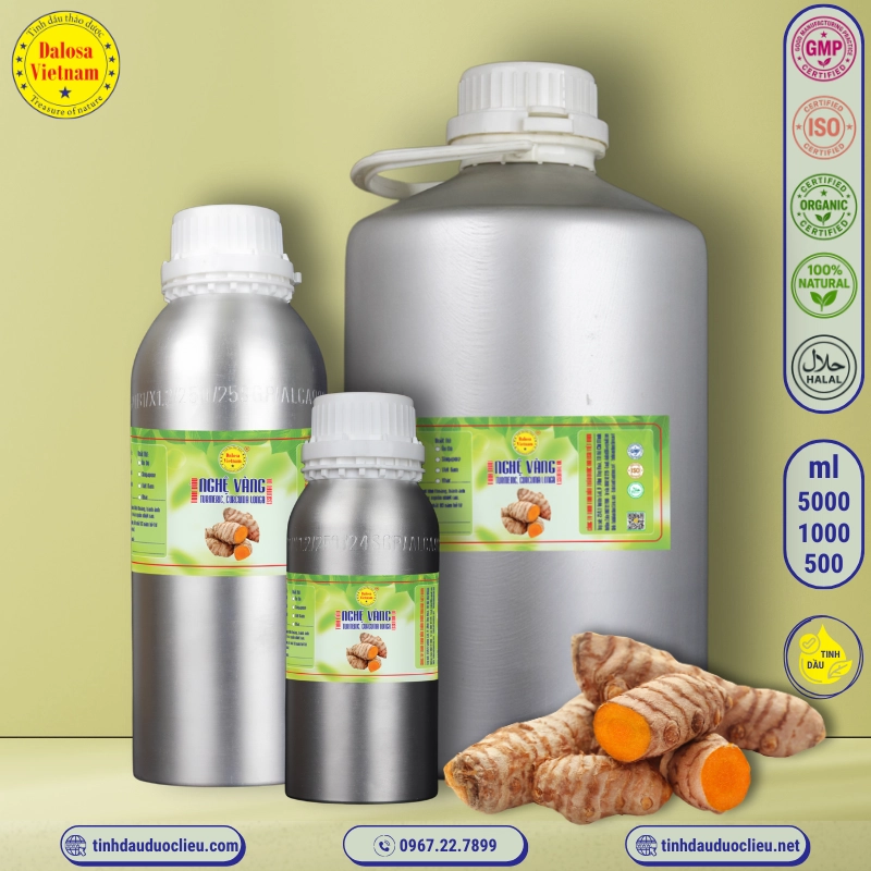 Tinh Dầu Nghệ Vàng - Turmeric Essential Oil 3 tinh dau nghe vang turmeric curcuma longa essential oil 2