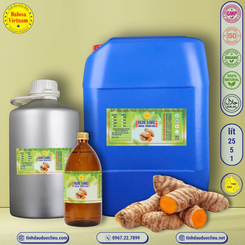 Tinh Dầu Nghệ Vàng - Turmeric Essential Oil 1 tinh dau nghe vang turmeric curcuma longa essential oil 3