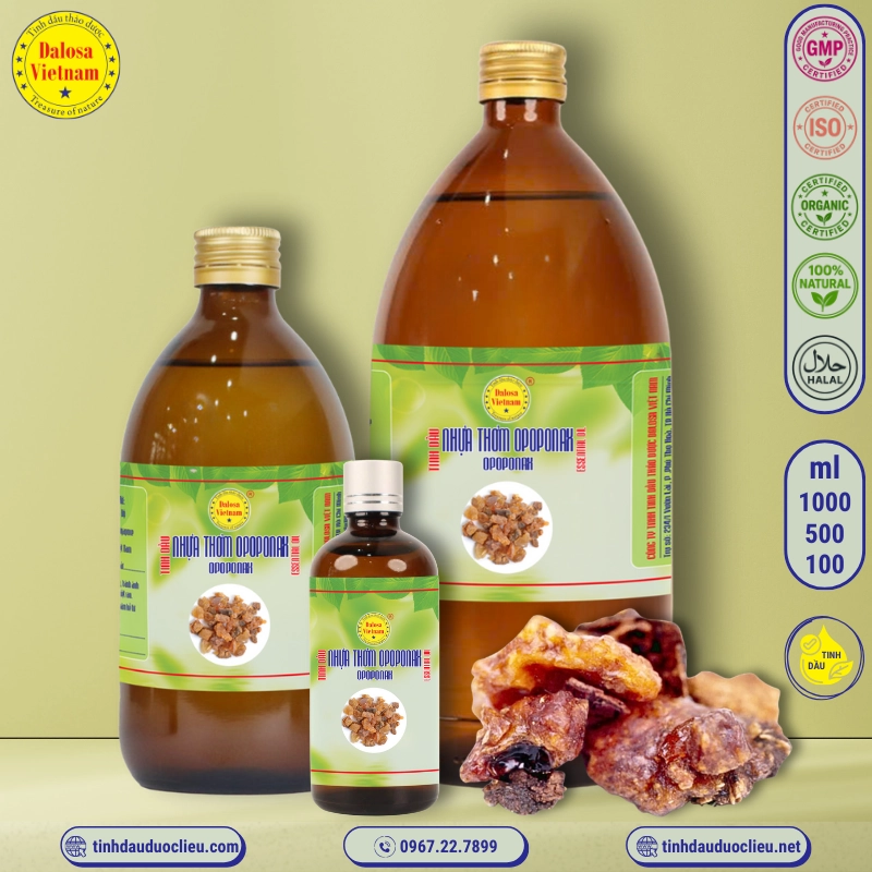 Tinh Dầu Nhựa Thơm Opoponax - Opoponax Essential Oil 1 tinh dau nhua thom opoponax opoponax commiphora guidottii essential oil
