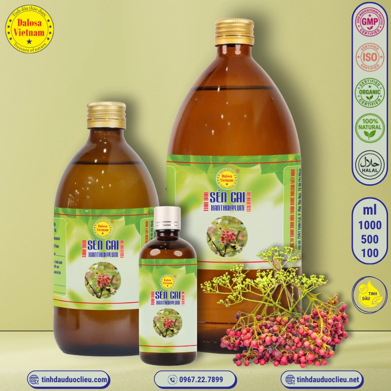 Tinh Dầu Sẻn Gai - Xanthoxylum Essential Oil 1 tinh dau sen gai xanthoxylum zanthoxylum armatum essential oil