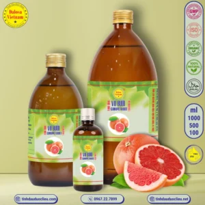 Tinh Dầu Vỏ Bưởi - Grapefruit Essential Oil 4 tinh dau vo buoi hong buoi chum grapefruit citrus paradisi essential oil