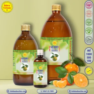 Tinh Dầu Vỏ Quýt - Trần Bì - Mandarin Essential Oil 4 tinh dau vo quyt tran bi mandarin citrus reticulata essential oil