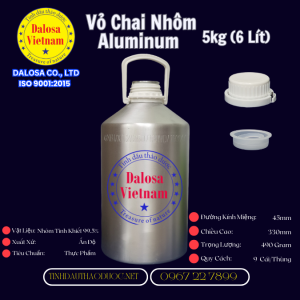 Vỏ Chai Nhôm Cao Cấp 5kg - Sự Lựa Chọn Hoàn Hảo