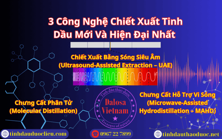 3 Công Nghệ Chiết Xuất Tinh Dầu Mới Và Hiện Đại Nhất