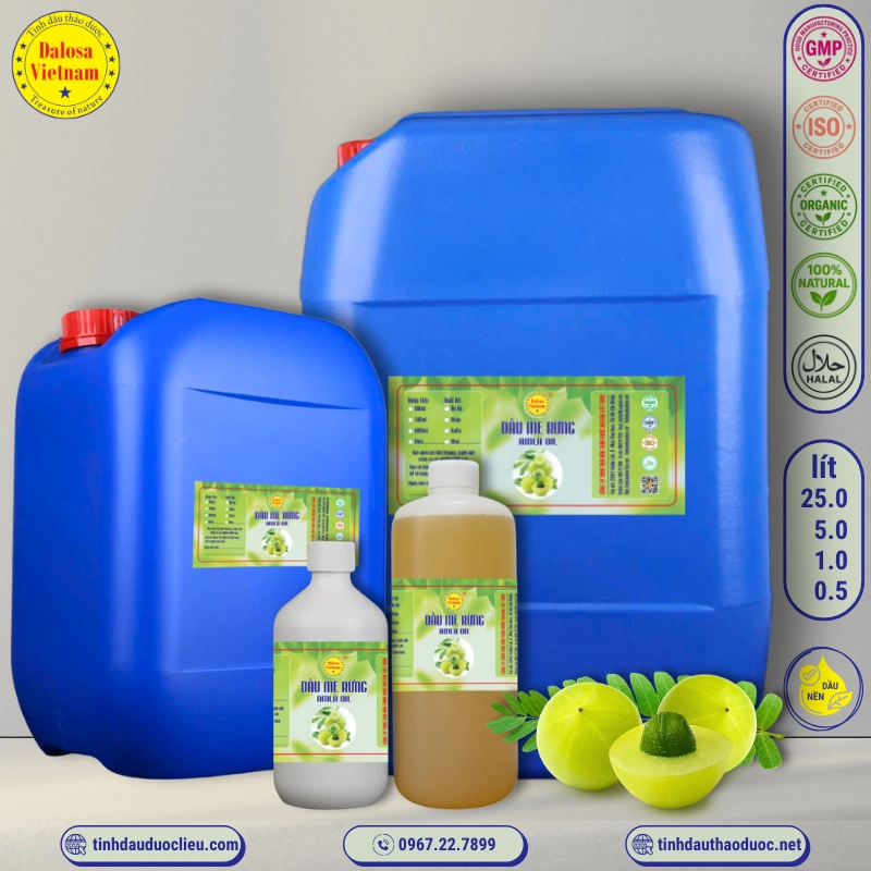 Dầu Hạt Me Rừng - Amla Carrier Oil 1 Dầu Hạt Me Rừng – Amla Carrier Oil
